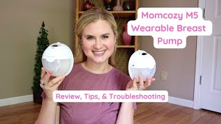 THE NEW MOMCOZY M5 WEARABLE BREAST PUMP