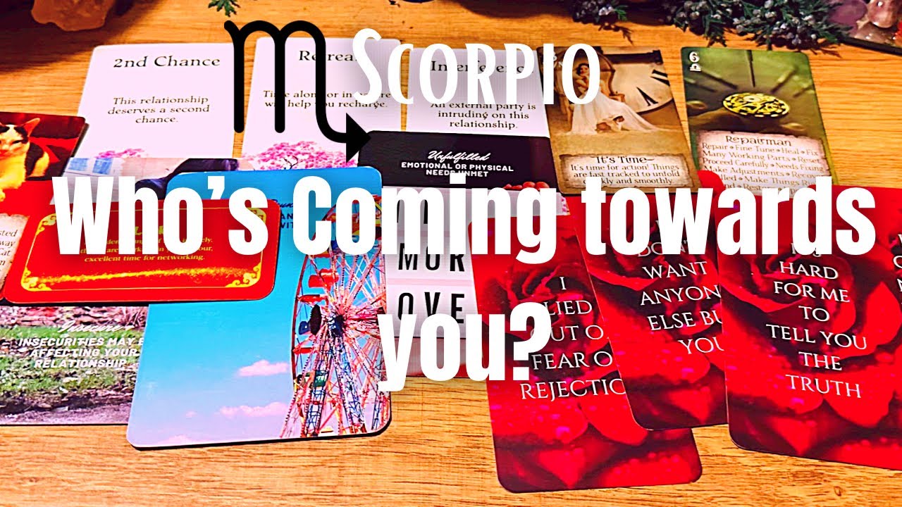 Scorpio ❤️ Coming back for 2nd chance 🤦‍♀️”I’m afraid to tell you “ having A epiphany.