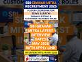 SBI Grahak Mitra Floor Coordinator Sewa Sarathi #sbijobs #sbigrahakmitra #sbi #sevasarathi #csp