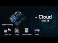 エッジの情報をLTE／LPWAによりクラウドやWEBサービスへ展開する
