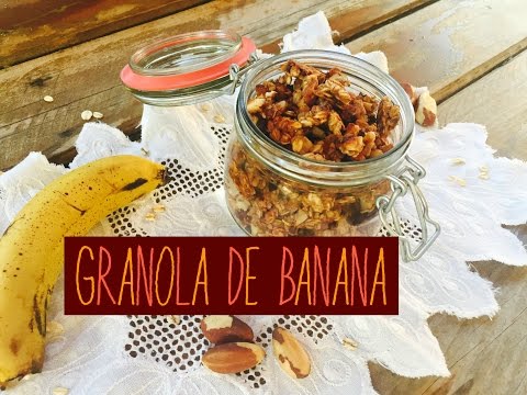 Vídeo: Como Cozinhar Granola De Banana?