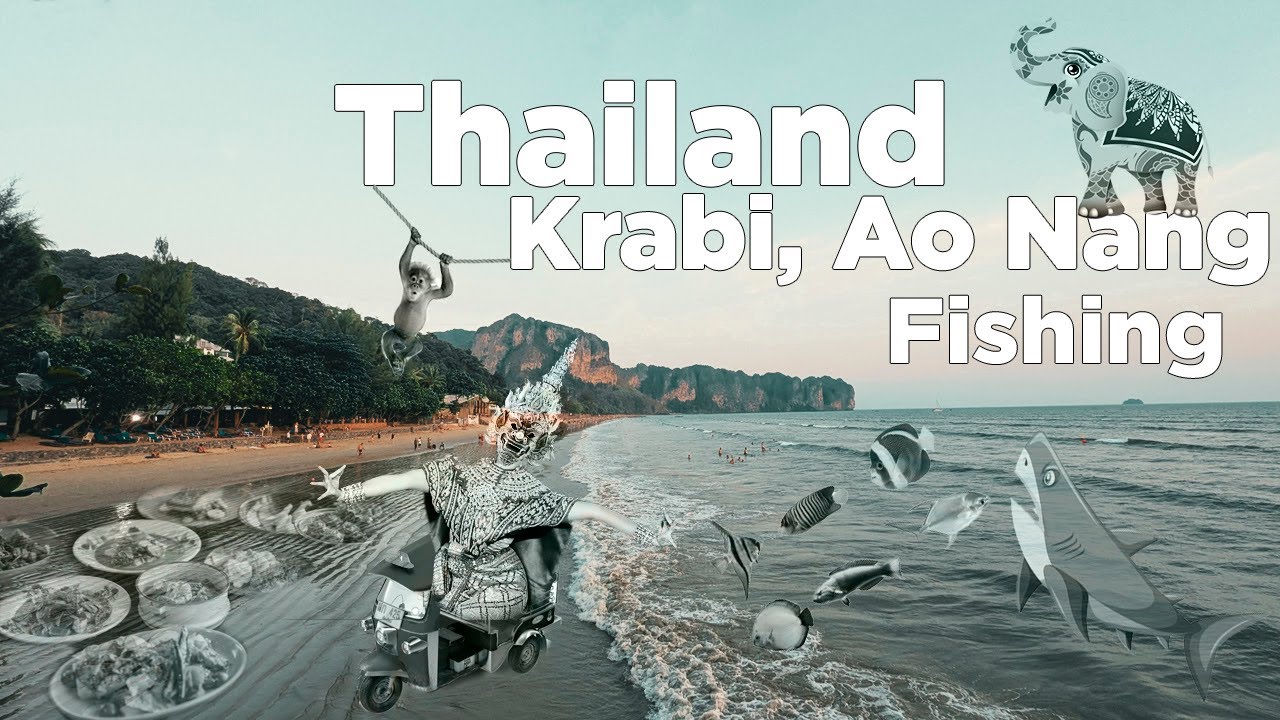 Рыбалка в Таиланде Краби Ао Нанг / Fishing in Thailand Krabi Ao Nang