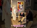 Dad‘s Reaction To Mom In Her Wedding Dress Never Gets Old ❤️ #ParentGoals#WeddingDressSurprise