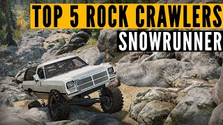 SnowRunner BEST mods: TOP 5 rock crawlers