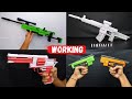 My All Paper Guns🔥  | How to Make a Paper Gun That Shoots Paper Bullets