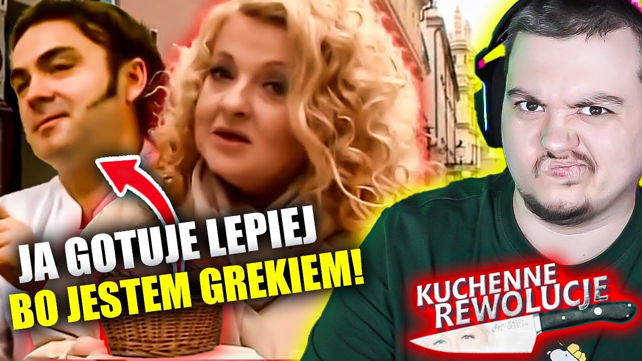 Grek Kłóci się z Magdą - stare Kuchenne Rewolucje 5