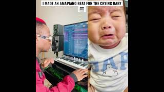 I Made An Amapiano Beat For The Crying Baby killorbeezbeatz theredhairproducer