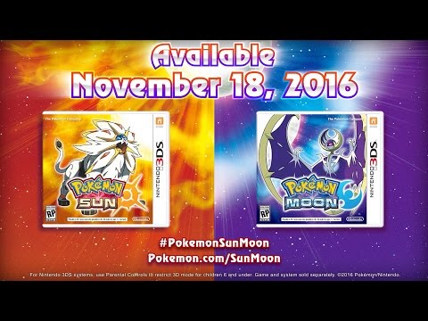 Pokemon Sun and Pokemon Moon: Release Date, Price, and Everything Else You  Need to Know