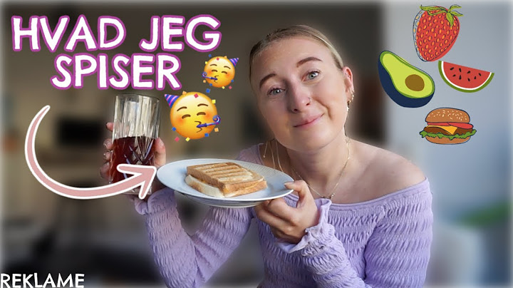 HVAD JEG SPISER PÅ EN DAG