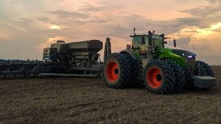 Fendt 1050 & John Deere 8430 Tractors ll Corn Season planting 2023-24 #fendt #johndeere #viral