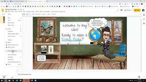 Get embed code for a Google Slides presentation