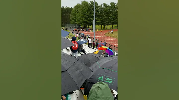Chandler qualifying for States in 110m High Hurdles