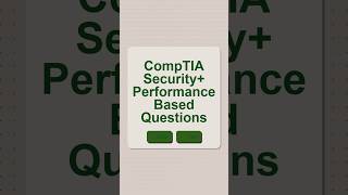 CompTIA Security+ Performance Based Questions (PBQs) Walkthrough #comptia