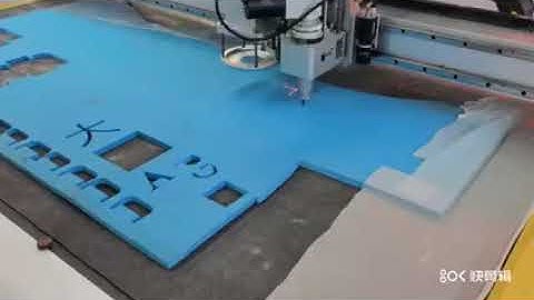 Oscillating CNC Digital cutting machine oscillating knife cutting PVC