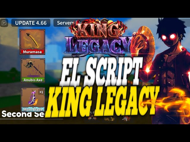 KING LEGACY Script Pastebin 2023 UPDATE 4.6 AUTO FARM, AUTO RAID, SEAKING