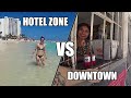 HOTEL ZONE vs DOWNTOWN | Cancun Mexico