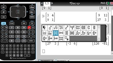 Matrices on the TI-Nspire: How to Add, Subtract and Multiply