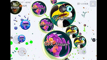 Duo server Takeover #5 // Agar.io mobile Gameplay