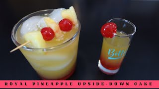 ROYAL PINEAPPLE UPSIDE DOWN CAKE #crownroyalvanilla