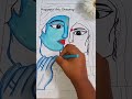 ||Radha Krishna Drawing || #viralvideo #ytshorts #shorts