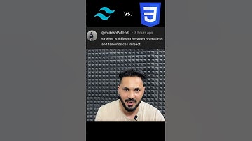 Normal CSS vs Tailwind CSS in React 🔥 | Which One Should You Use?