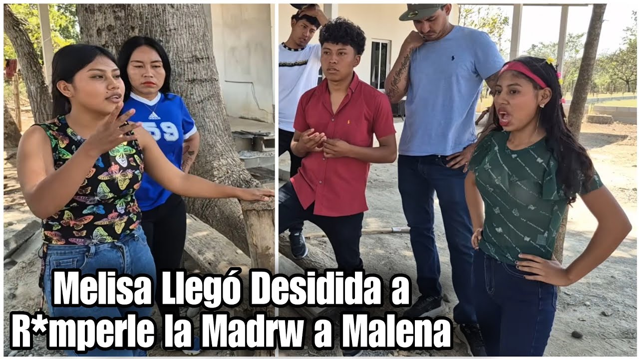 Melisa Llegó a Sacar del Pelo a Malena de su Casa por andar de Resbal0sa con Axel/gran problema😡