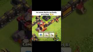 CLASH OF CLAN #coc #clashofclans #shorts #viral #memes #supercell