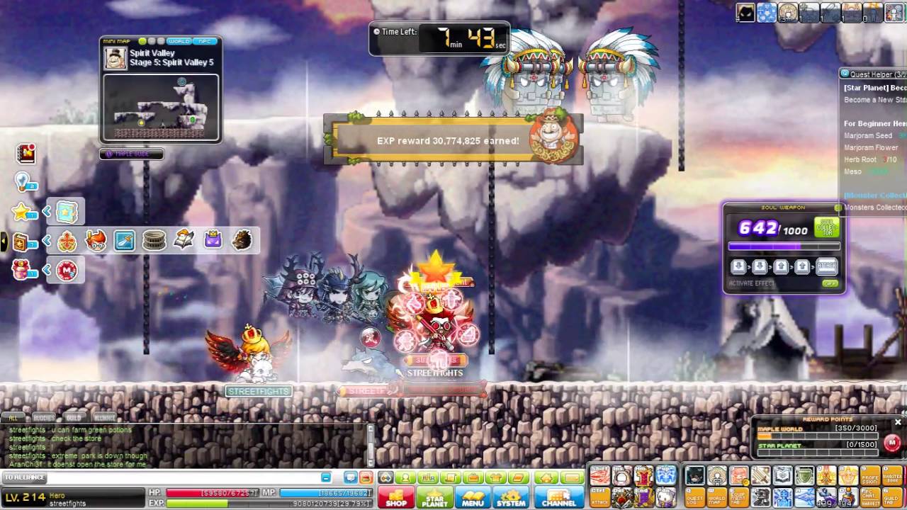 MAPLESTORY MONSTER PARK REVAMP 2016 YouTube