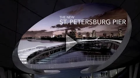 New St.Pete Pier "The Lens" Animated Architectural Rendering