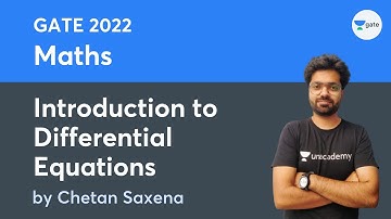 L 50 | Introduction to Differential Equations | Maths #GATE2022 #ESE2021 by Chetan Saxena