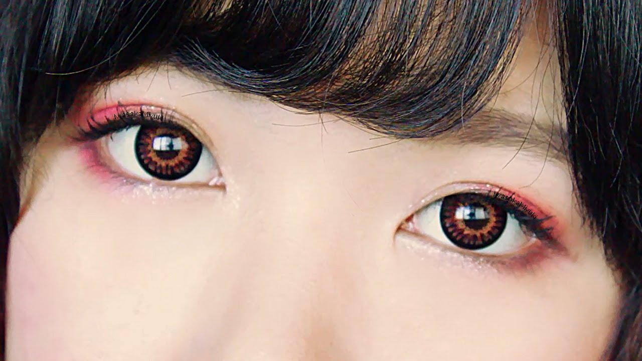 ♥ Korean Burgundy Spring Rose Makeup ♥ - YouTube