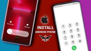 how to install ios incoming call screen And Dialer in Android phone | ios caller Screen