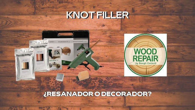 Starbond Knot-Filler System for Wood