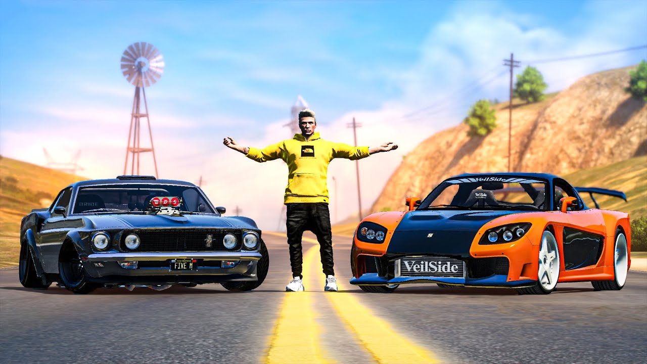 MUSTANG vs RX7 Velozes e Furiosos (MINHA NOSSSAAA) GTA V TOP GEAR YouTube MUSTANG vs RX7 Velozes e Furiosos (MINHA NOSSSAAA) GTA V TOP GEAR YouTube