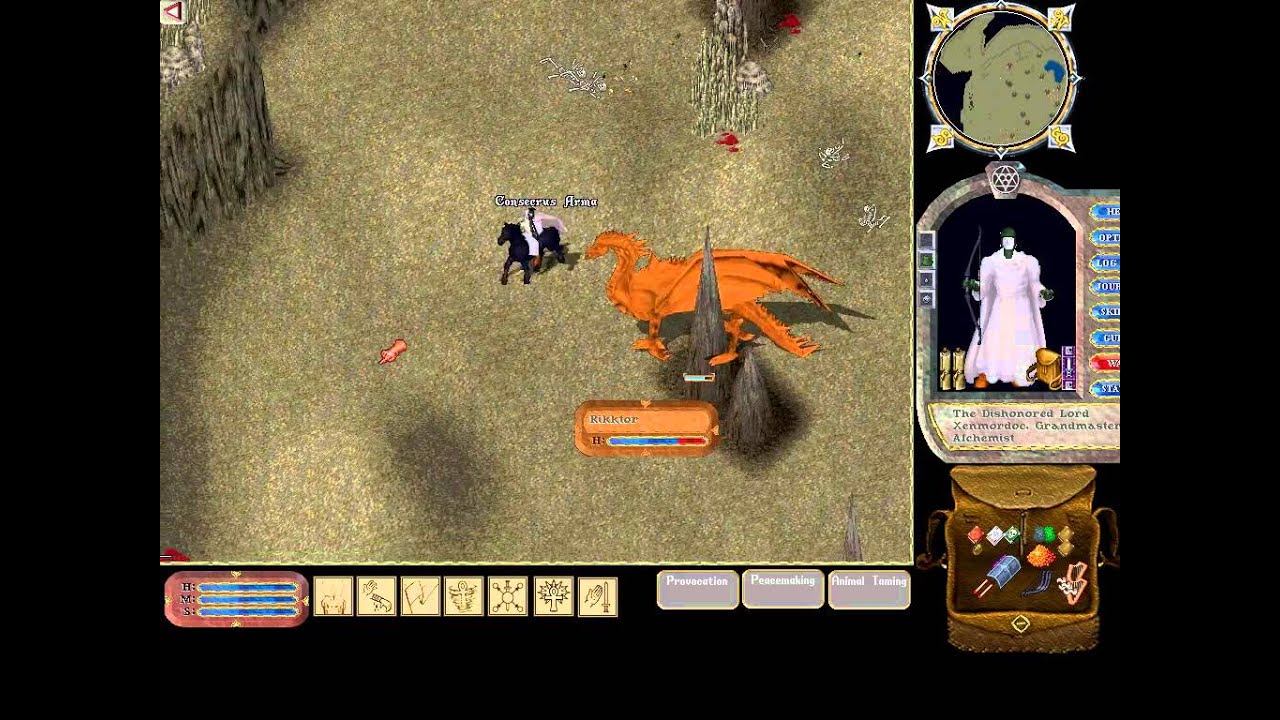 Ultima Online 203 Champ Spawns Cold Blood Rikktor YouTube
