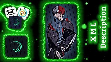 EK-DIN-PYAAR XML TREND-// XML FILE DESCRIPTION BOX 🎁✅👈#alightmotion #newtrend #youtuber #xml_file