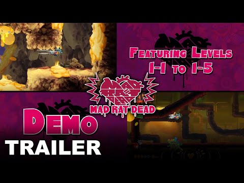 Mad Rat Dead - Demo Trailer (Nintendo Switch, PS4)