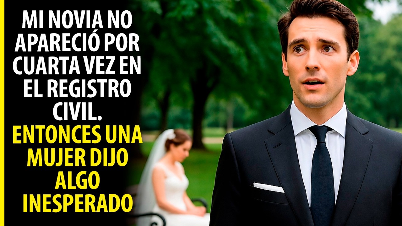 Mi Novia No Apareció Por Cuarta Vez En El Registro Civil. Entonces Una Mujer Dijo Algo Inesperado