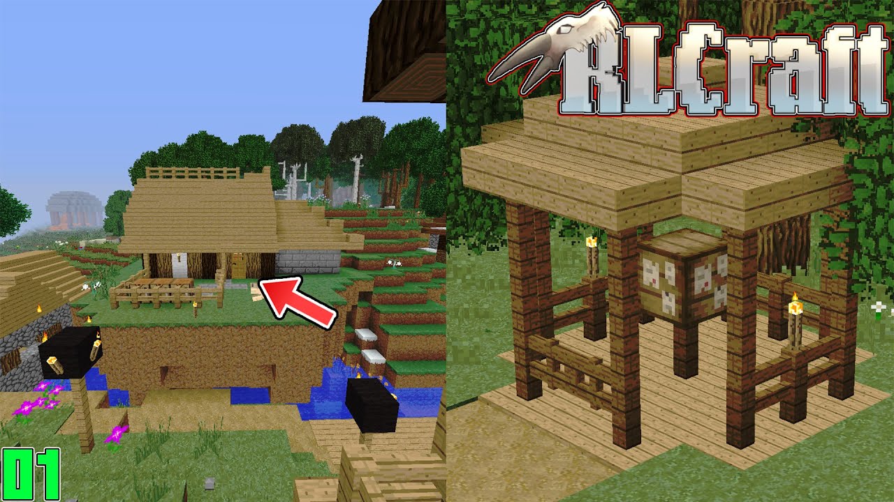 Rlcraft Java #01-RLCraft Java Edition នៅតែវេទនា - YouTube