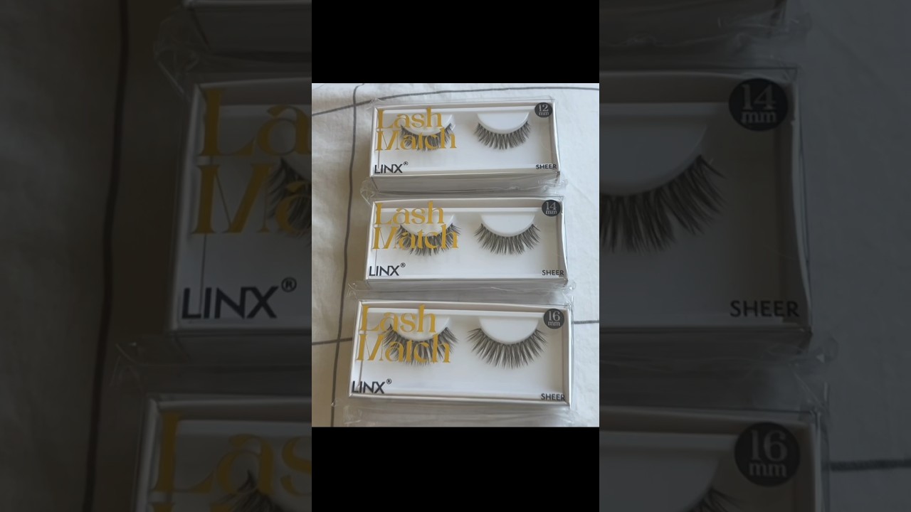 LASHLINX Sheer Strip Lashes: Product Highlights!! 