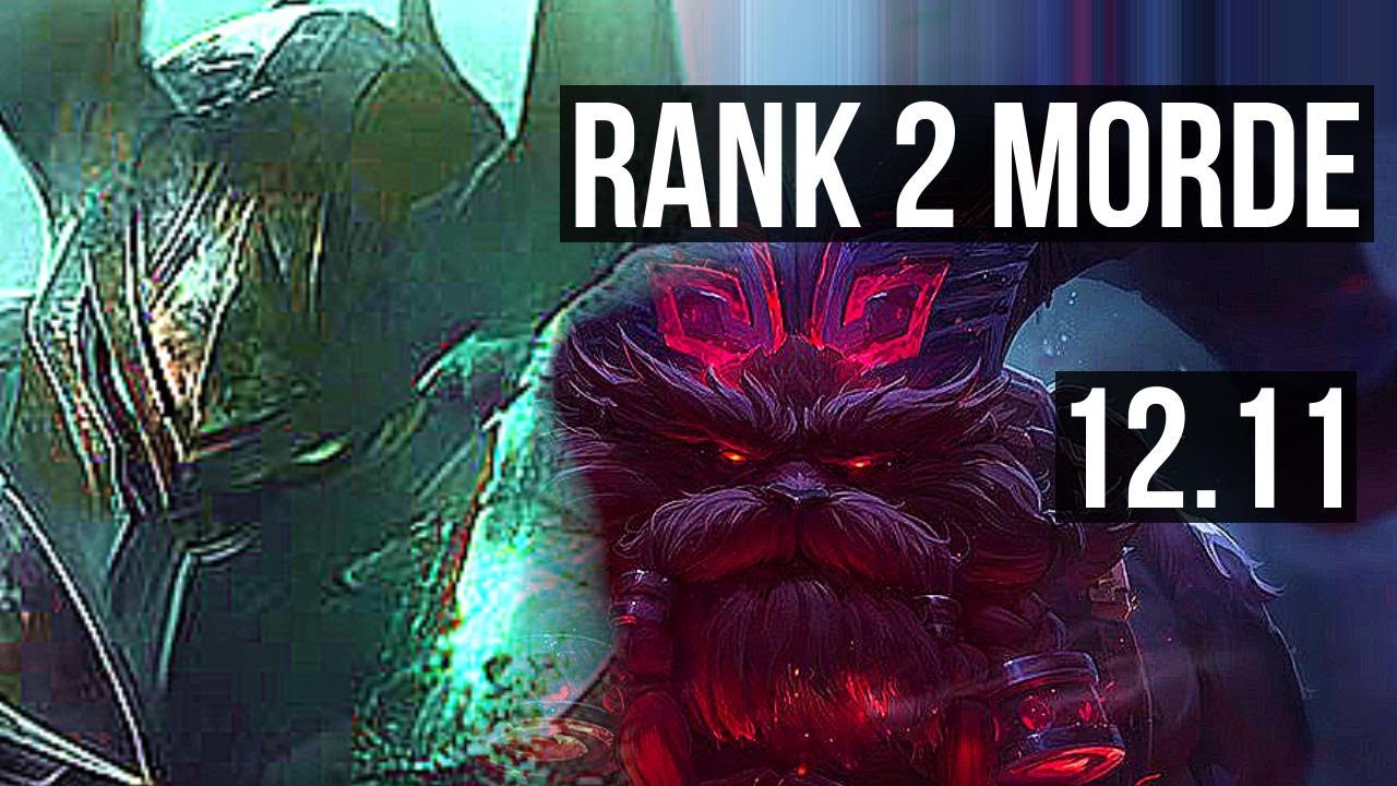 MORDEKAISER vs ORNN (TOP) | Rank 2 Morde, 6/0/5, Dominating | EUW Challenger | 12.11