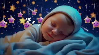 Baby Sleep Music 🌙 Mozart & Brahms Lullaby 🎵 Soft Music for Gentle Peaceful Bedtime Rest