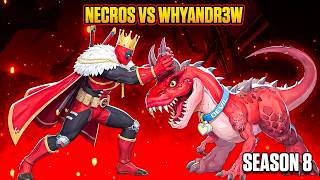 Necros VS WhyAndr3w | The Season 8 Rank #1 Race Starts NOW: