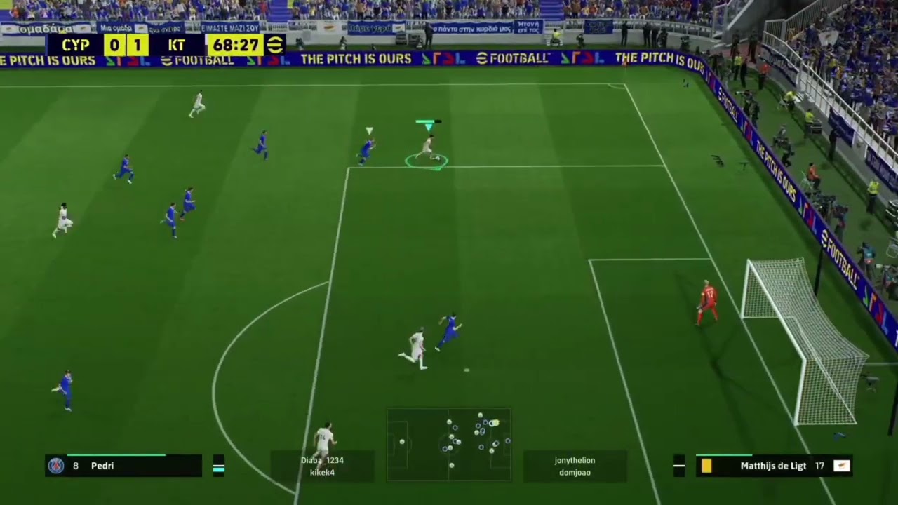 Arnold remata el partido / eFootball Divisiones Rumbo a Segunda División