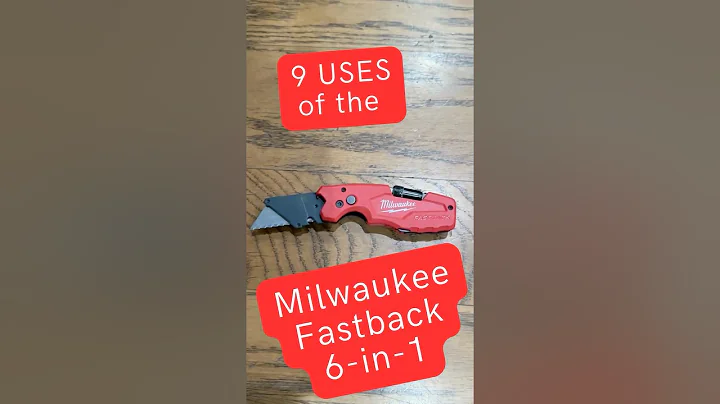 9 Great Uses of the Milwaukee Fastback 6-in-1 Multitool | Best Multi-Tools