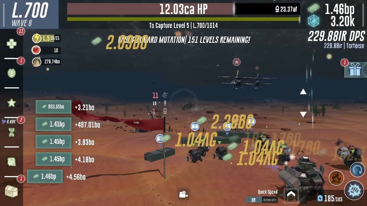 War Tortoise 2 - level 600 -700 - 500th Generation