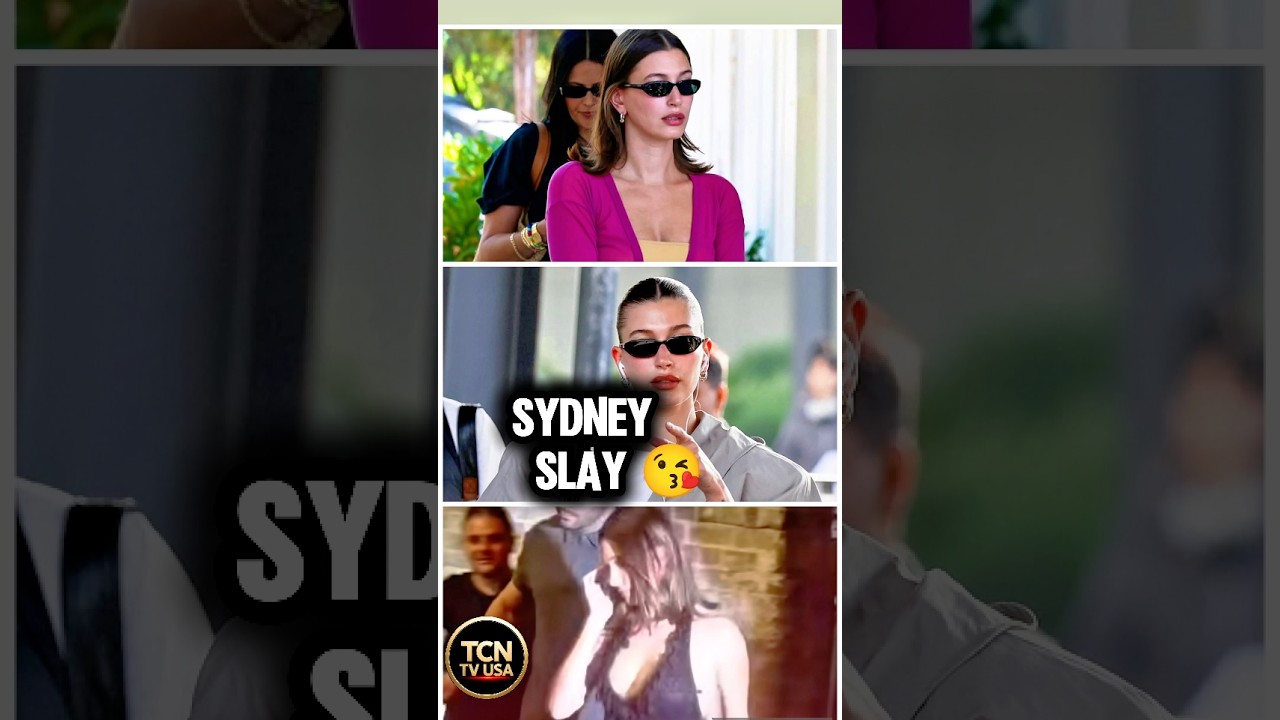 Hailey Bieber Sydney Arrival