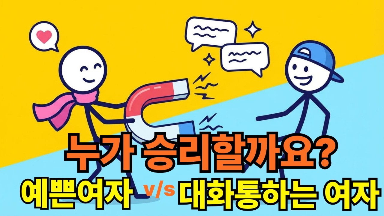 예쁜여자보다 대화통하는 여자끌리는 충격적인 심리