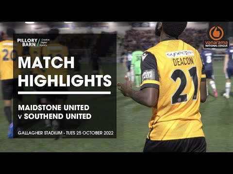 Maidstone Southend Goals And Highlights