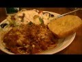 Healthy Dinner Menu - Salad, Spaghetti, and Ciabatta Rolls